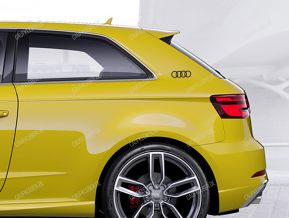 Audi Ringe Aufkleber für hinteres Viertel
