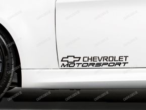 Chevrolet Motorsport Aufkleber für Türen