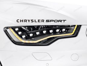 Chrysler Sport Aufkleber für Motorhaube