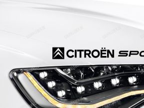Citroen Sport Aufkleber für Motorhaube