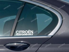 Citroen Performance Aufkleber für Seitenfenster