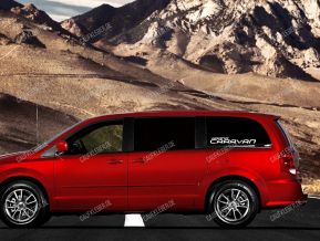 Dodge Grand Caravan Aufkleber für Seitenfenster