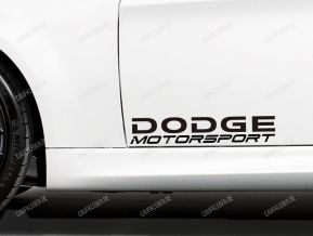 Dodge Motorsport Aufkleber für Türen