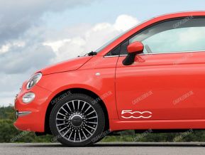 Fiat 500 Aufkleber für Türen