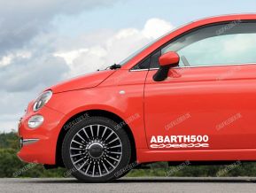 Fiat 500 Abarth Aufkleber für Türen