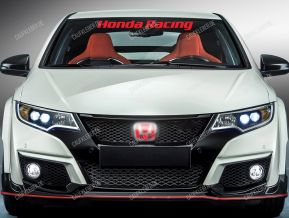 Honda Racing Aufkleber für Windschutzscheibe