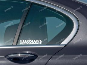 Honda Performance Aufkleber für Seitenfenster