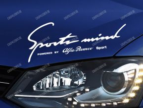 Alfa Romeo Sports Mind Aufkleber für Motorhaube