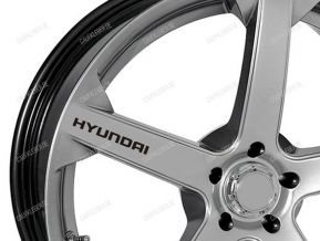 Hyundai Aufkleber für Räder