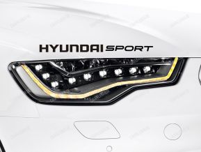 Hyundai Sport Aufkleber für Motorhaube