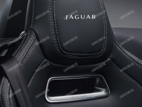 Jaguar Aufkleber für Kopfstützen