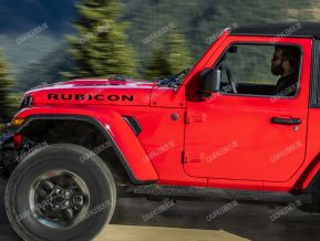 Jeep Rubicon Aufkleber für Motorhaube