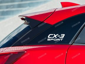 Mazda CX-3 Sport Aufkleber für hinteres Viertel