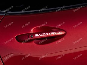 MazdaSpeed Aufkleber für Türgriffe