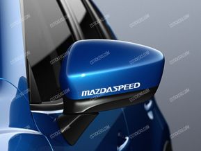 MazdaSpeed Aufkleber für Außenspiegel