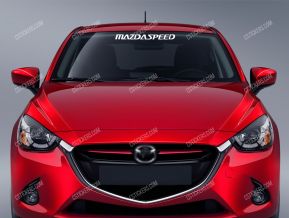 MazdaSpeed Aufkleber für Windschutzscheibe