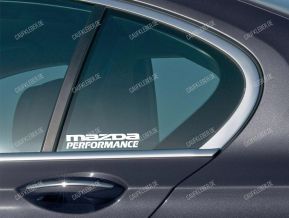 Mazda Performance Aufkleber für Seitenfenster