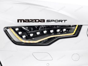 Mazda Sport Aufkleber für Motorhaube