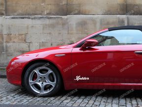 Alfa Romeo Spider Aufkleber für Türen