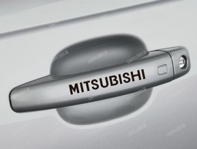 Mitsubishi Aufkleber für Türgriffe