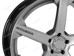 Mitsubishi Aufkleber für Räder