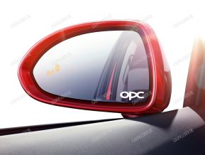 Opel OPC Aufkleber für Spiegelglas