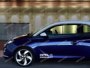 Opel Motorsport Aufkleber für Türen