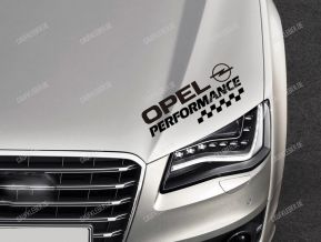 Opel Performance Aufkleber für Motorhaube