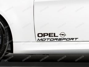 Opel Motorsport Stickers for Doors