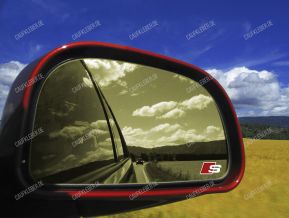 Audi S-line Aufkleber für Spiegelglas