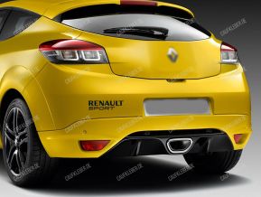 Renault Sport Aufkleber für Heckstoßstange