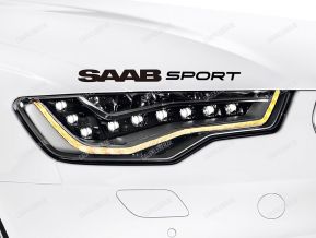 Saab Sport Aufkleber für Motorhaube