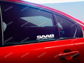 Saab Motorsport Aufkleber für Seitenfenster