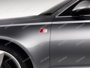 Audi S-line Aufkleber für Flügel