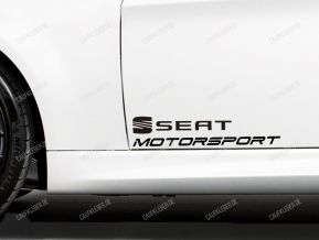 Seat Motorsport Aufkleber für Türen