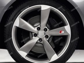 Audi S-line Aufkleber für Räder