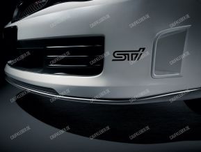 Subaru STI Aufkleber für Frontstoßstange