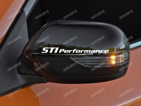 Subaru STI Performance Aufkleber für Außenspiegel