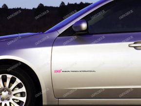 Subaru STI Tecnica International Aufkleber für Türen