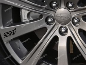 Subaru STI Aufkleber für Räder
