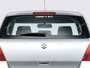 Suzuki Swift GTI Aufkleber für Heckscheibe