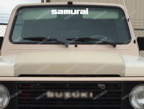 Suzuki Samurai Aufkleber für Windschutzscheibe