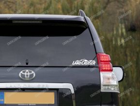 Toyota Land Cruiser Aufkleber für Heckscheibe