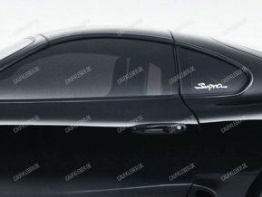 Toyota Supra Aufkleber für Seitenfenster