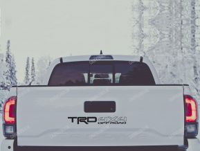 Toyota TRD 4x4 Off Road Aufkleber für Kofferraum