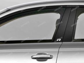 Volkswagen R-line Aufkleber für Türfensterverkleidung