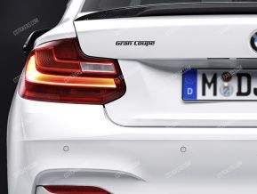 BMW Gran Coupe Aufkleber für Kofferraum