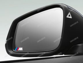 BMW M Aufkleber für Spiegelglas