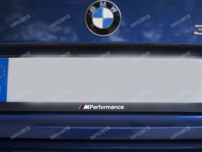 BMW M Performance Aufkleber für Kennzeichenhalter
