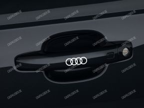 Audi Ringe Aufkleber für Türgriffe